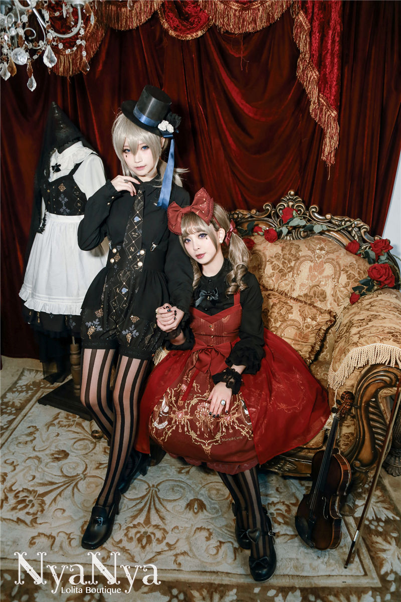 Marimi And Curie Meow High Waist Gothic Lolita JSK