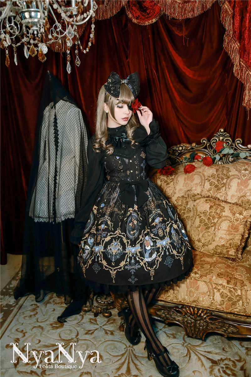 Marimi And Curie Meow High Waist Gothic Lolita JSK