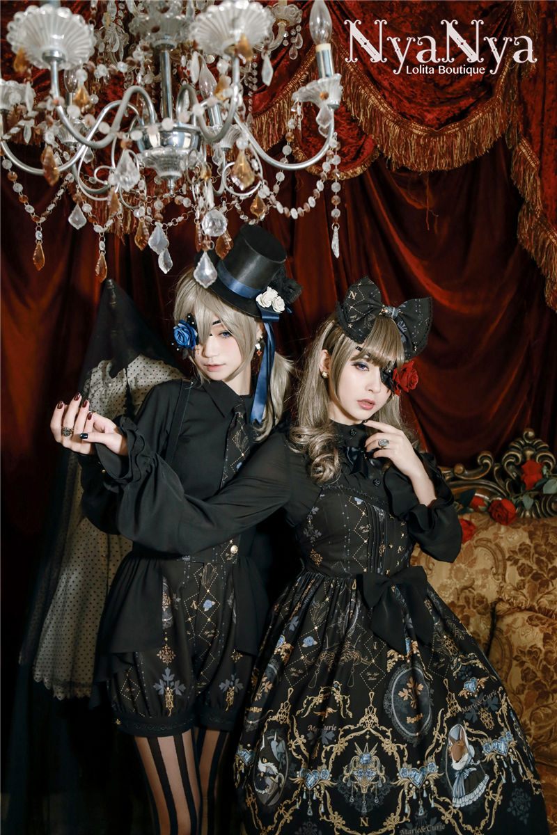 Marimi And Curie Meow High Waist Gothic Lolita JSK