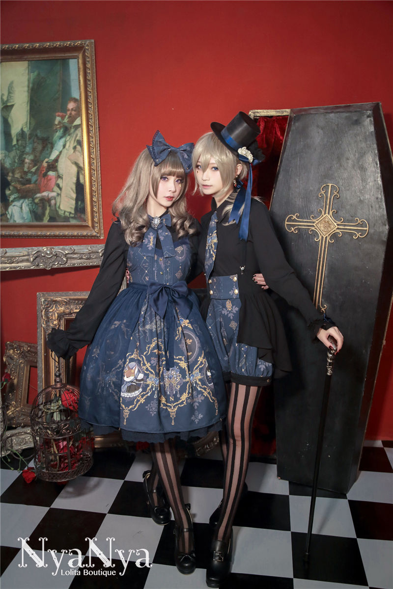 Marimi And Curie Meow High Waist Gothic Lolita JSK