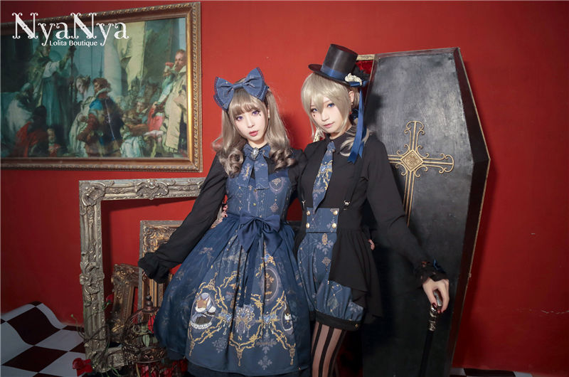 Marimi And Curie Meow High Waist Gothic Lolita JSK