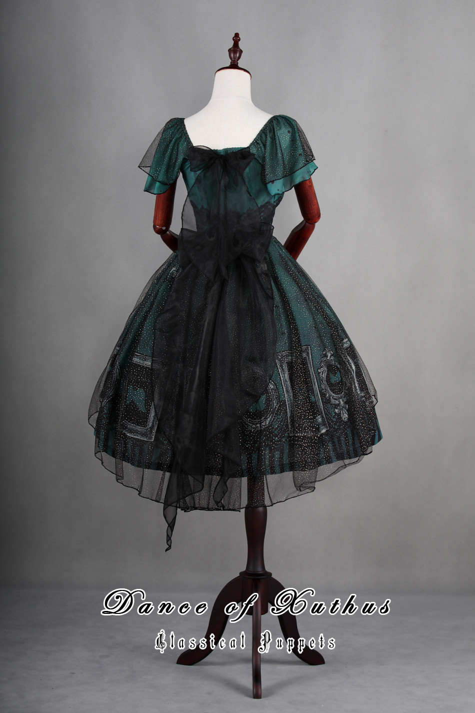 Chiffon Obsidian Butterfly Dance Gorgeous Lolita OP