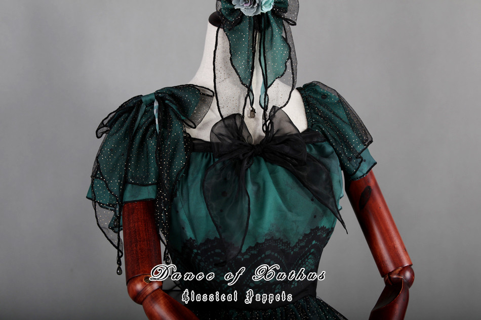 Chiffon Obsidian Butterfly Dance Gorgeous Lolita OP