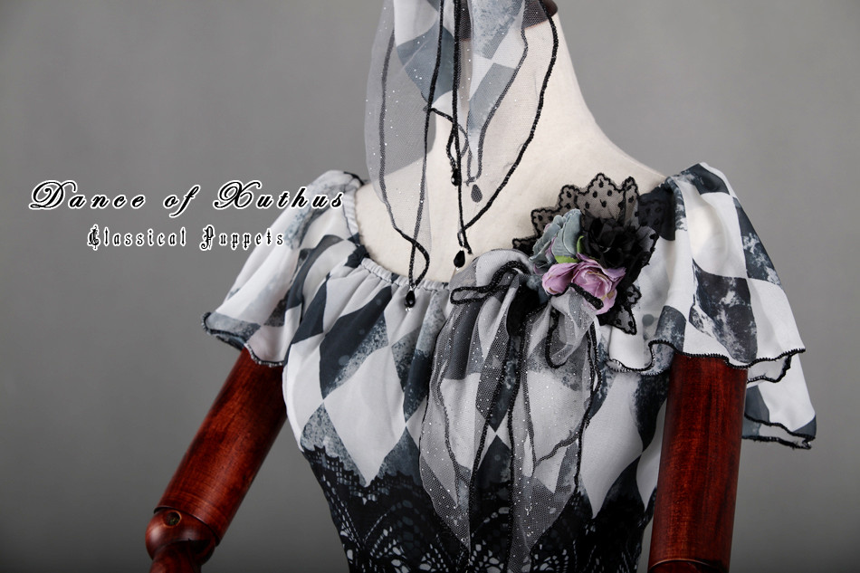 Chiffon Obsidian Butterfly Dance Gorgeous Lolita OP