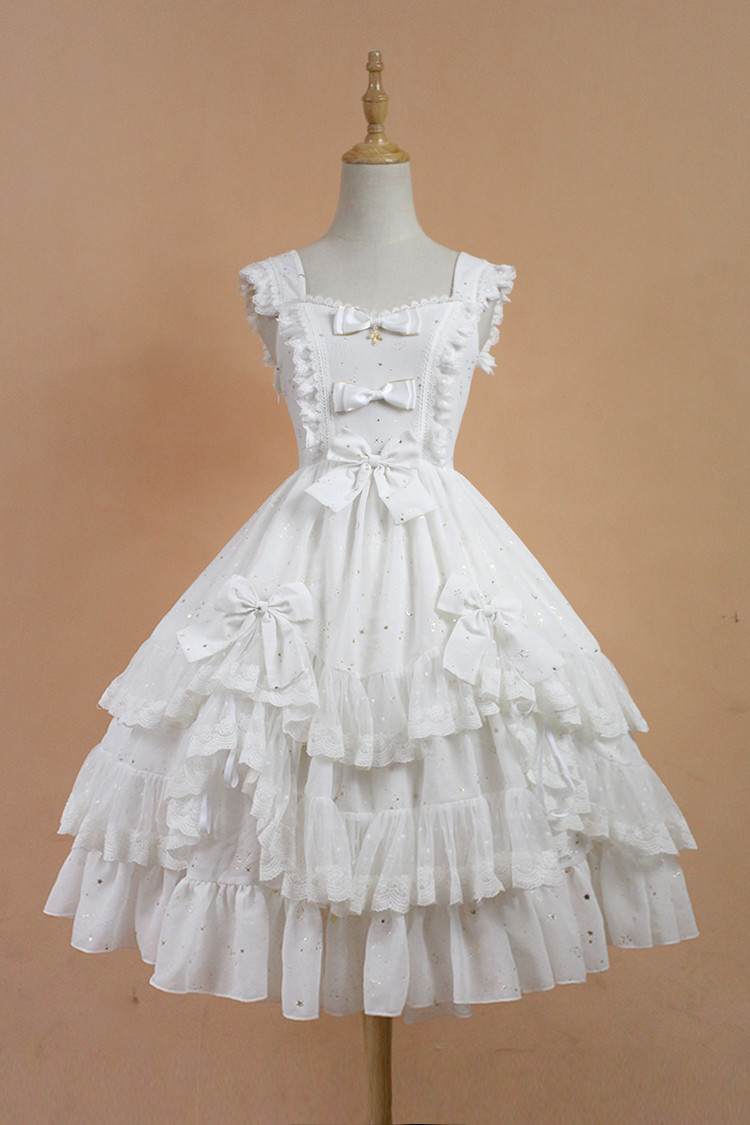 Chiffon Wish Upon A Star Gilding Lolita JSK