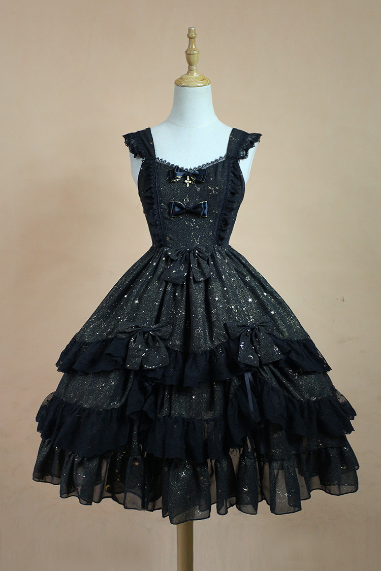 Chiffon Wish Upon A Star Gilding Lolita JSK