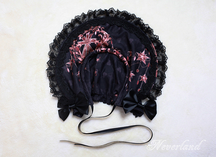 Gem Swan Lolita Bonnet