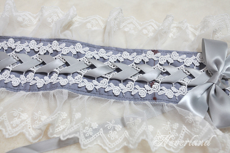 Gem Swan Lolita Lace Ribbon