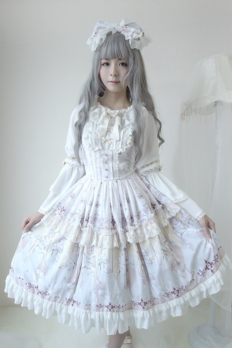 Chiffon Elector Chest Lolita JSK