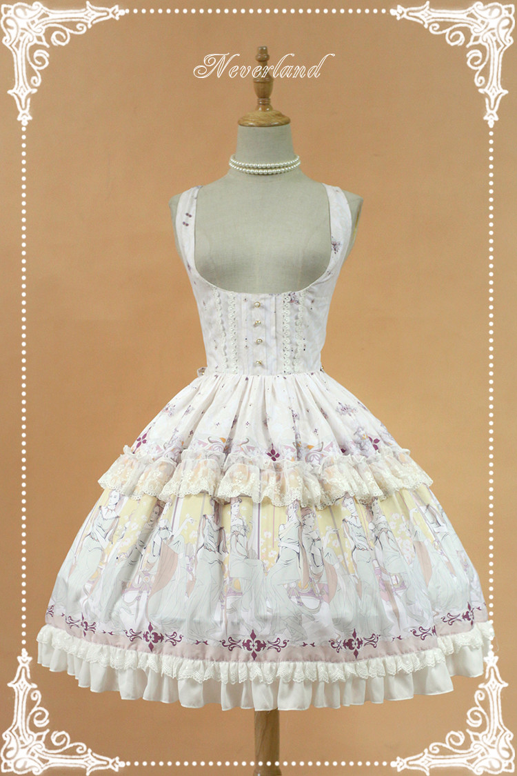 Chiffon Elector Chest Lolita JSK