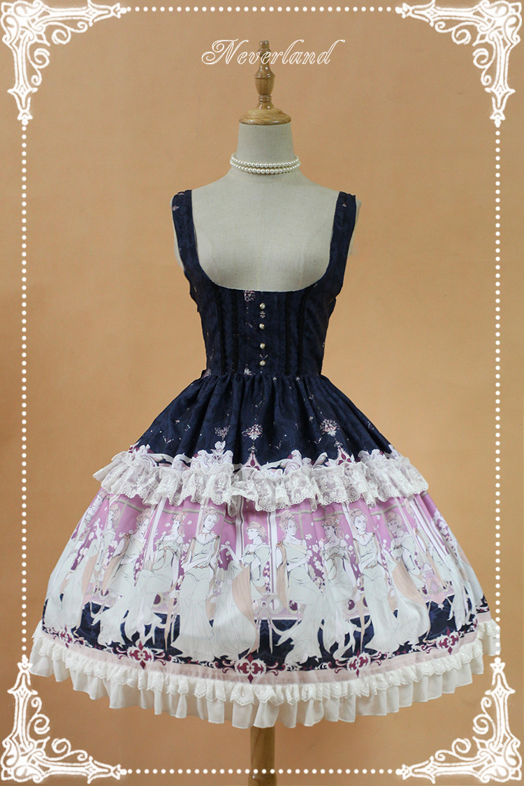 Chiffon Elector Chest Lolita JSK