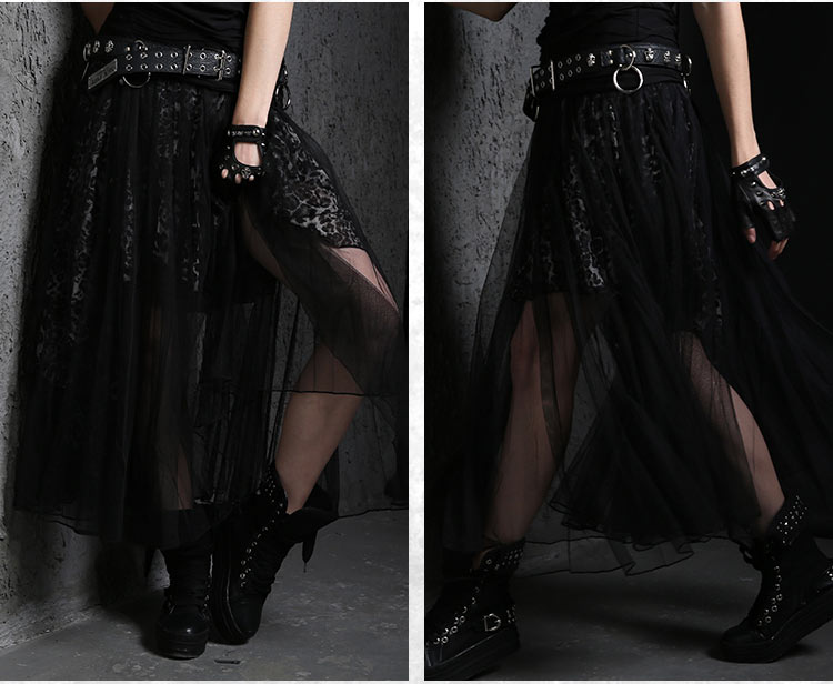 Steampunk Slim Two Piece Skirt