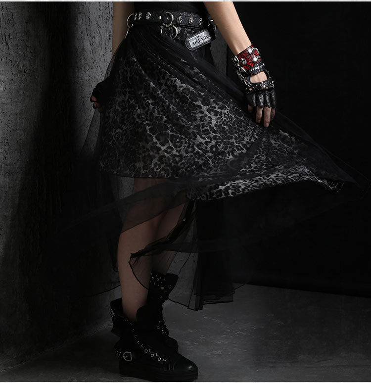 Steampunk Slim Two Piece Skirt