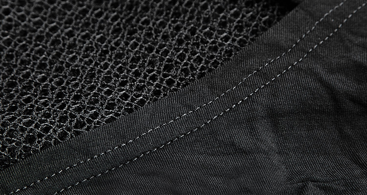 Punk Creative Hem Irregular Nets Yarn Skirt