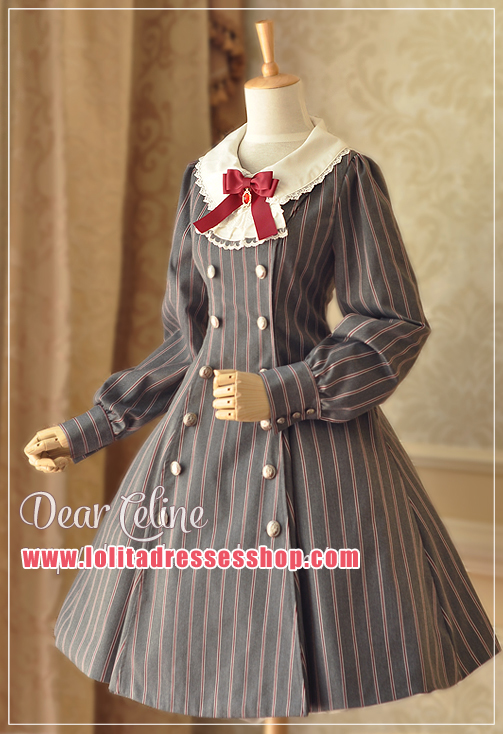 Autumn Academy Double Breasted Lolita Coat/OP Lolita Dress