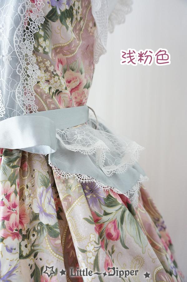 Rose Lake Flower Wall Lolita Dress