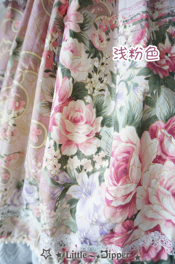 Rose Lake Flower Wall Lolita Dress