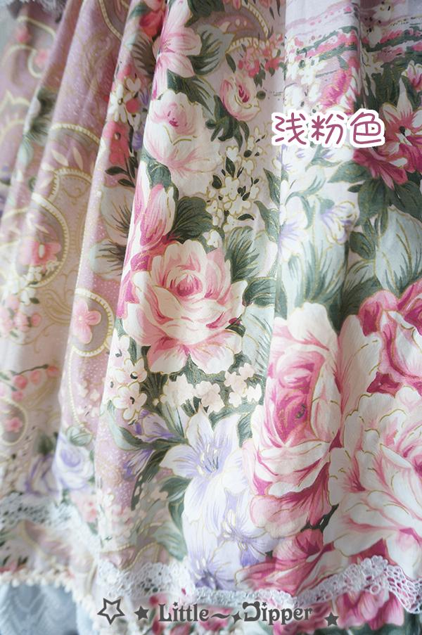 Rose Lake Flower Wall Lolita Dress