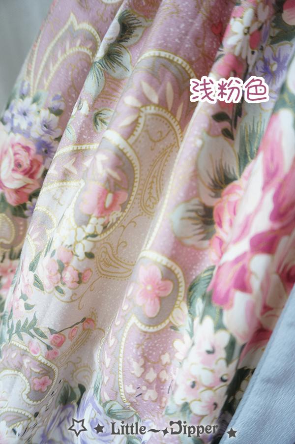 Rose Lake Flower Wall Lolita Dress