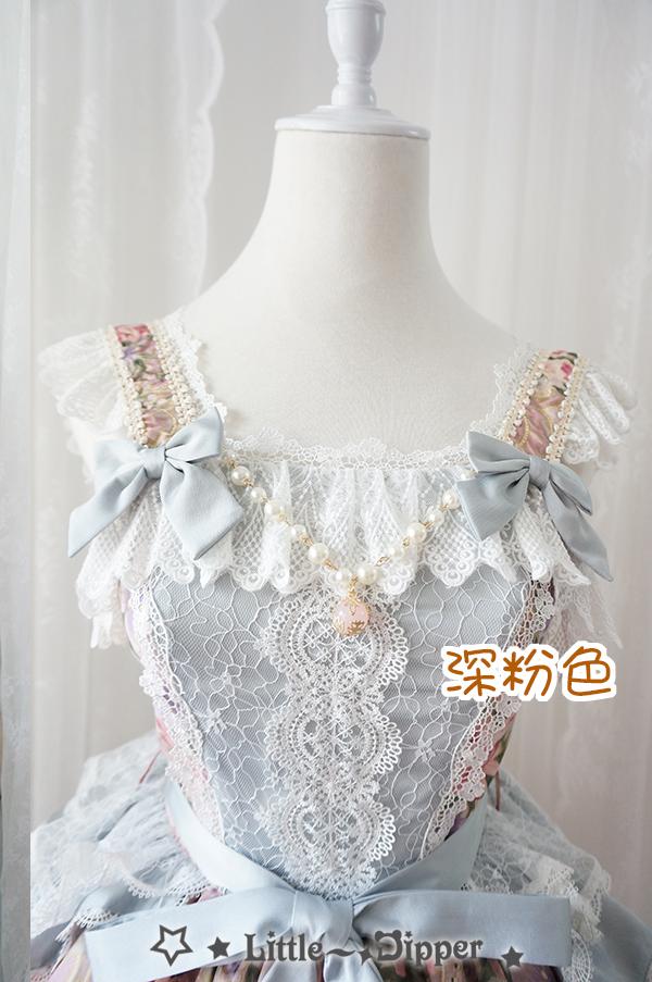 Rose Lake Flower Wall Lolita Dress