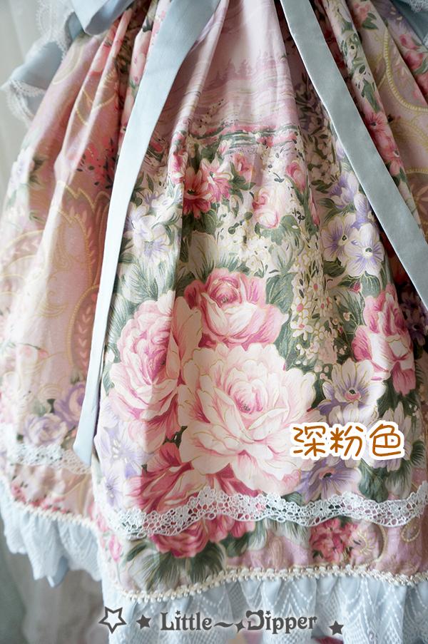 Rose Lake Flower Wall Lolita Dress