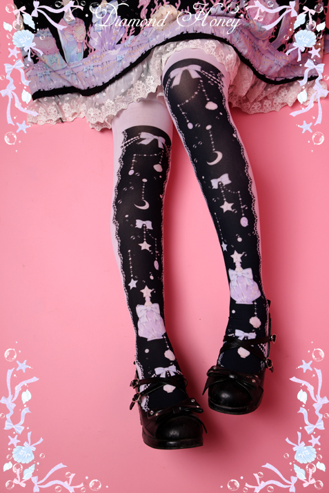 Dream Lolita Mermaid Shell Socks Thigh High Socks
