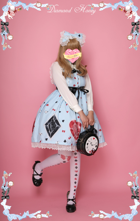 Mirror Poker Alice Cute Sweet Fairy Dress