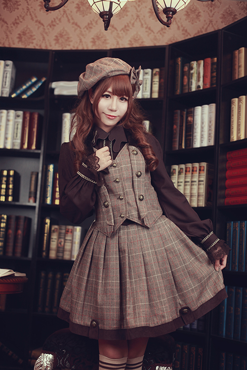 Infanta - The Fog of Baker Street- Quji Lolita Salopette