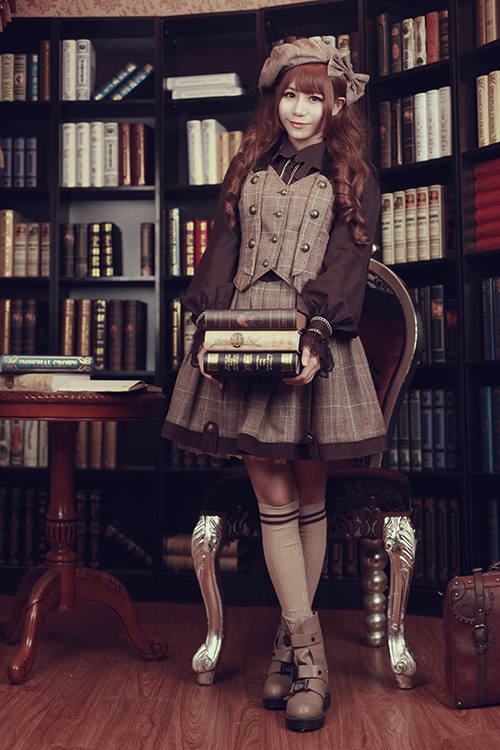 Infanta - The Fog of Baker Street- Quji Lolita Salopette