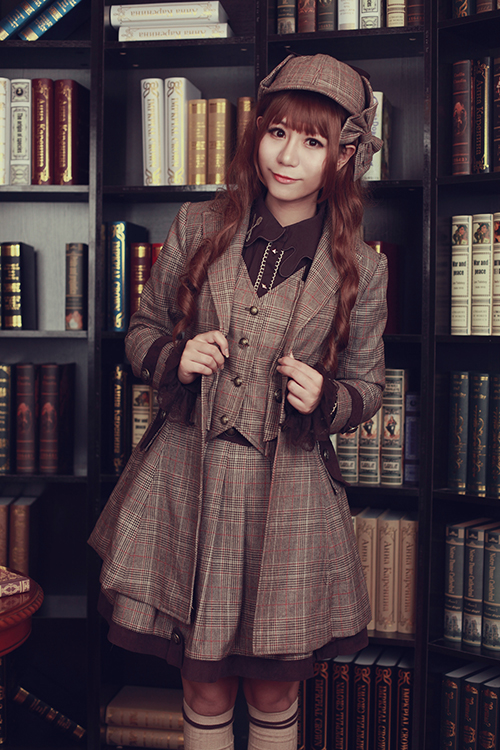 Infanta - The Fog of Baker Street - Quji Lolita Coat for Woman