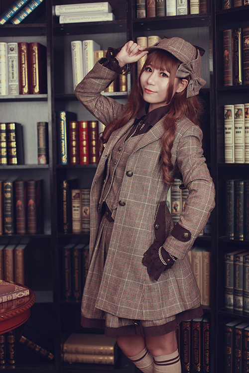 Infanta - The Fog of Baker Street - Quji Lolita Coat for Woman