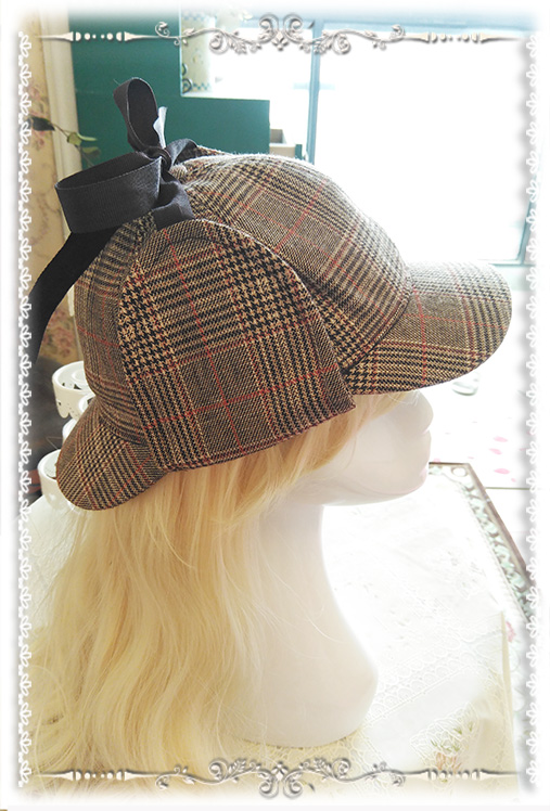 Infanta-Lolita Fog in Baker Street Woolen Deer Hat / Bread Head