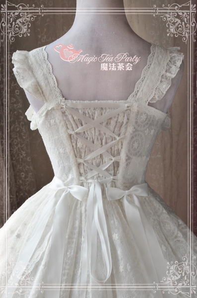 Magic Tea Party - Alina Lace Embroidery Lolita JSK Dress