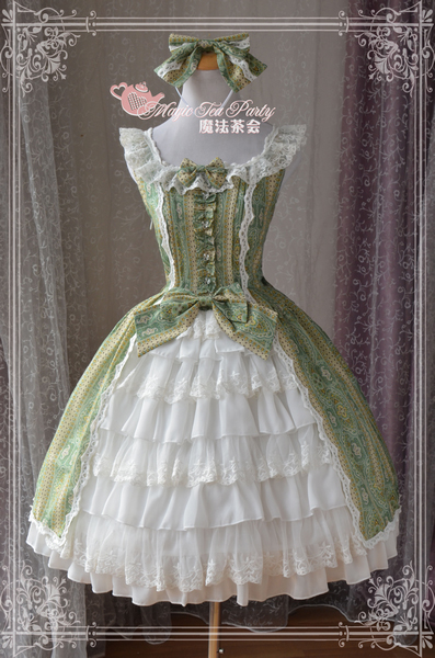 Magic Tea Party - Court Wind Open Front Design Lolita JSK Dress