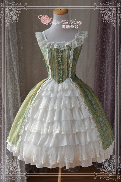 Magic Tea Party - Court Wind Open Front Design Lolita JSK Dress