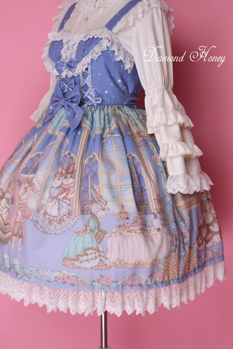 Rococo Daily Ribbon Princess Sleeve Shirt