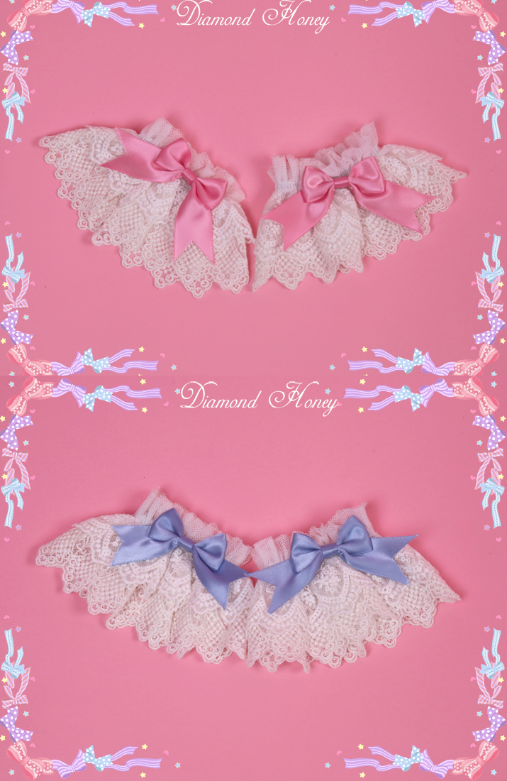 Lolita Rococo Cla Gorgeous Bow Vintage Lace Hand Sleeves