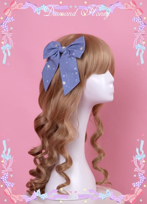 Lolita Rococo cla Department of classical gorgeous bow hairpin retro