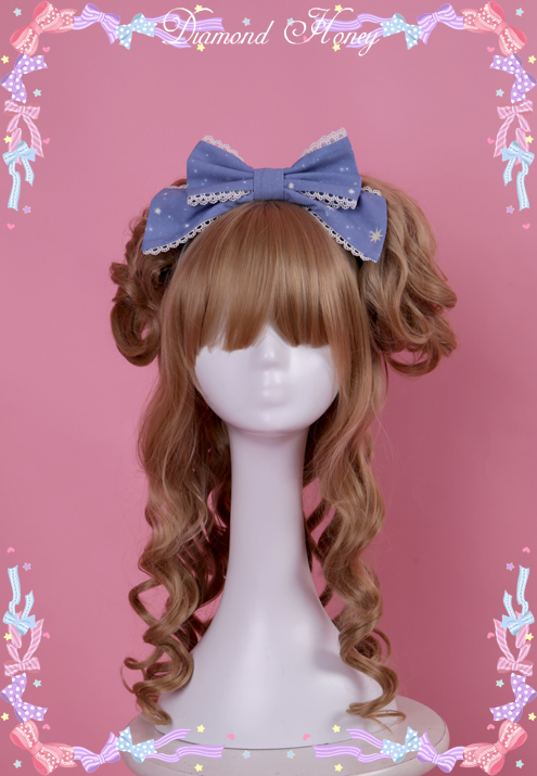 Lolita rococo cla bow classic gorgeous retro headband