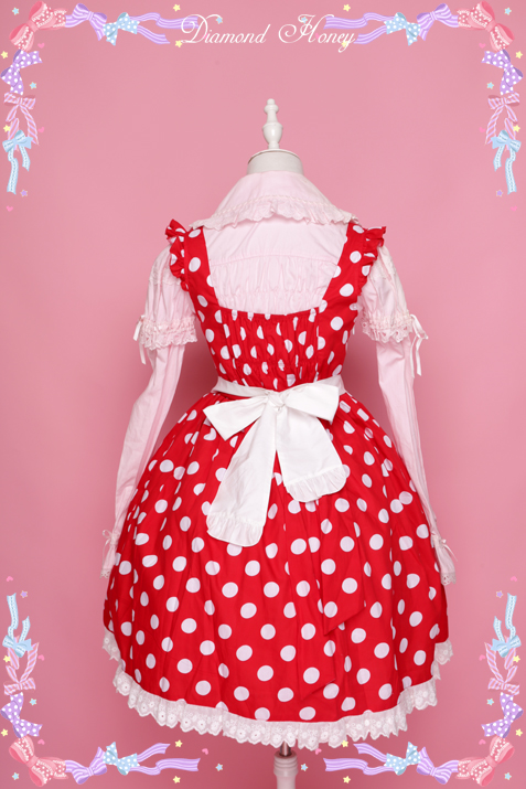 Cute little Japanese windmill wind little red apron