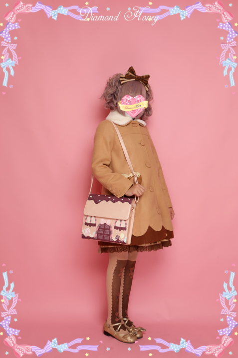 Diamond Honey -Doughnut- Sweet Dailywear Babydoll Style Coat