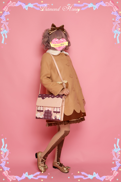 Diamond Honey -Doughnut- Sweet Dailywear Babydoll Style Coat