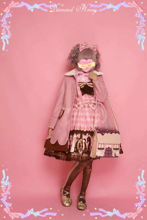 Diamond Honey -Doughnut- Sweet Dailywear Babydoll Style Coat