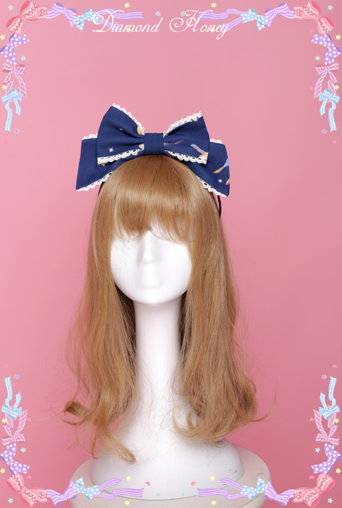 Concert cute doll bow KC headband