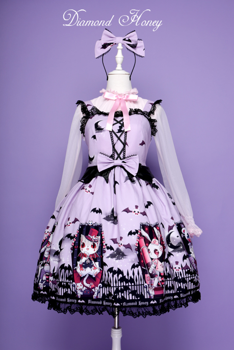 Cemetery Carnival Gothic Bat Coffin Halloween Dress