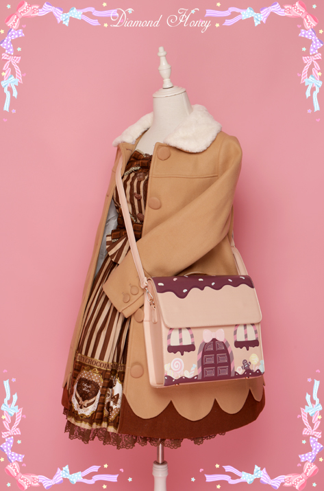 Chocolate Candy House- Sweet Harajuku Style Lolita Handbag/Crossbody Bag