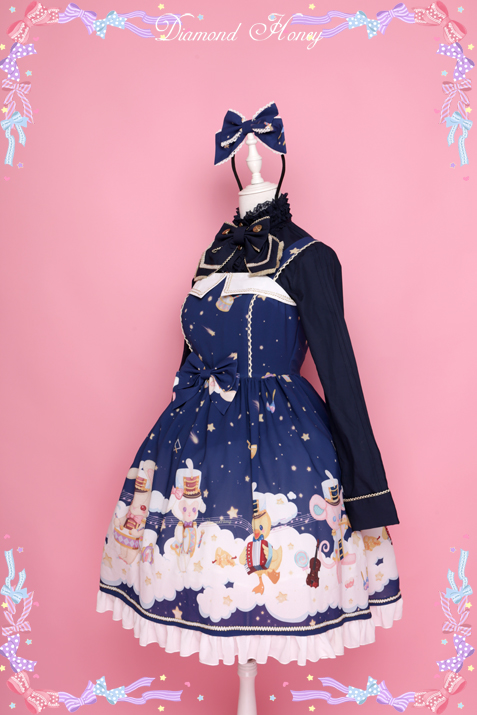 The Concert On The Cloud- Lolita JSK Dress