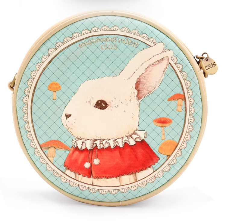 Printed cute rabbit mini bag small single shoulder Messenger bag