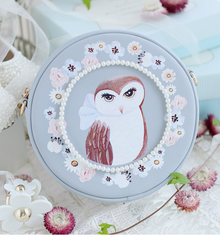 Cute Print Owl Tote