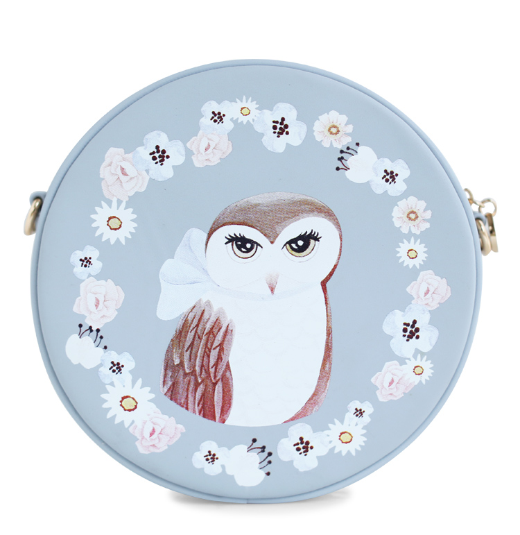 Cute Print Owl Tote